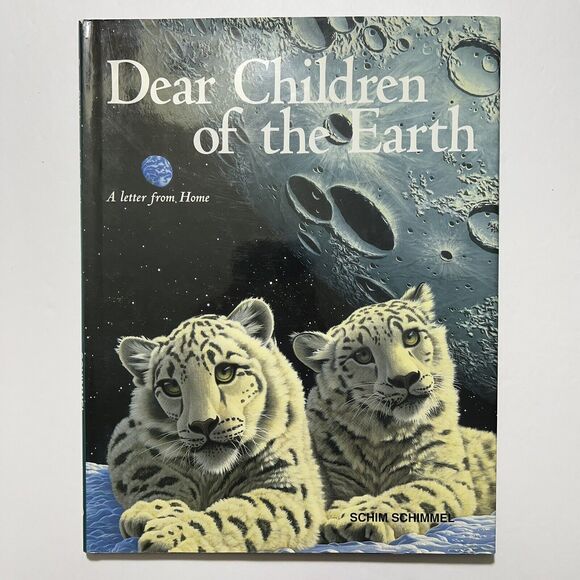 Set Of 2 Childrens Story Books Hardcover Dear Children of the Earth and Bears - Picture 2 of 13